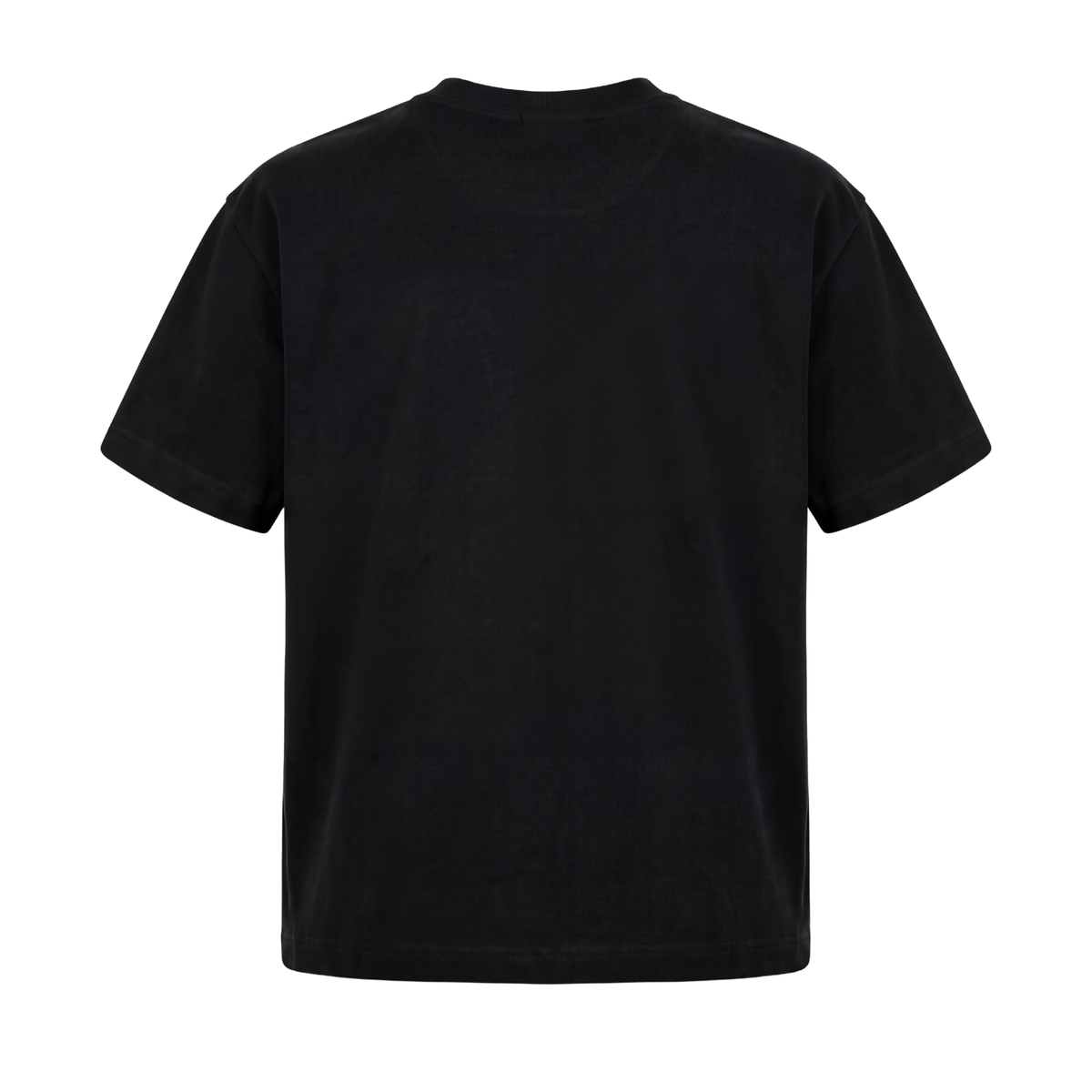 MIR SIN BASEL® Baumwoll T-Shirt – Schwarz - Unisex