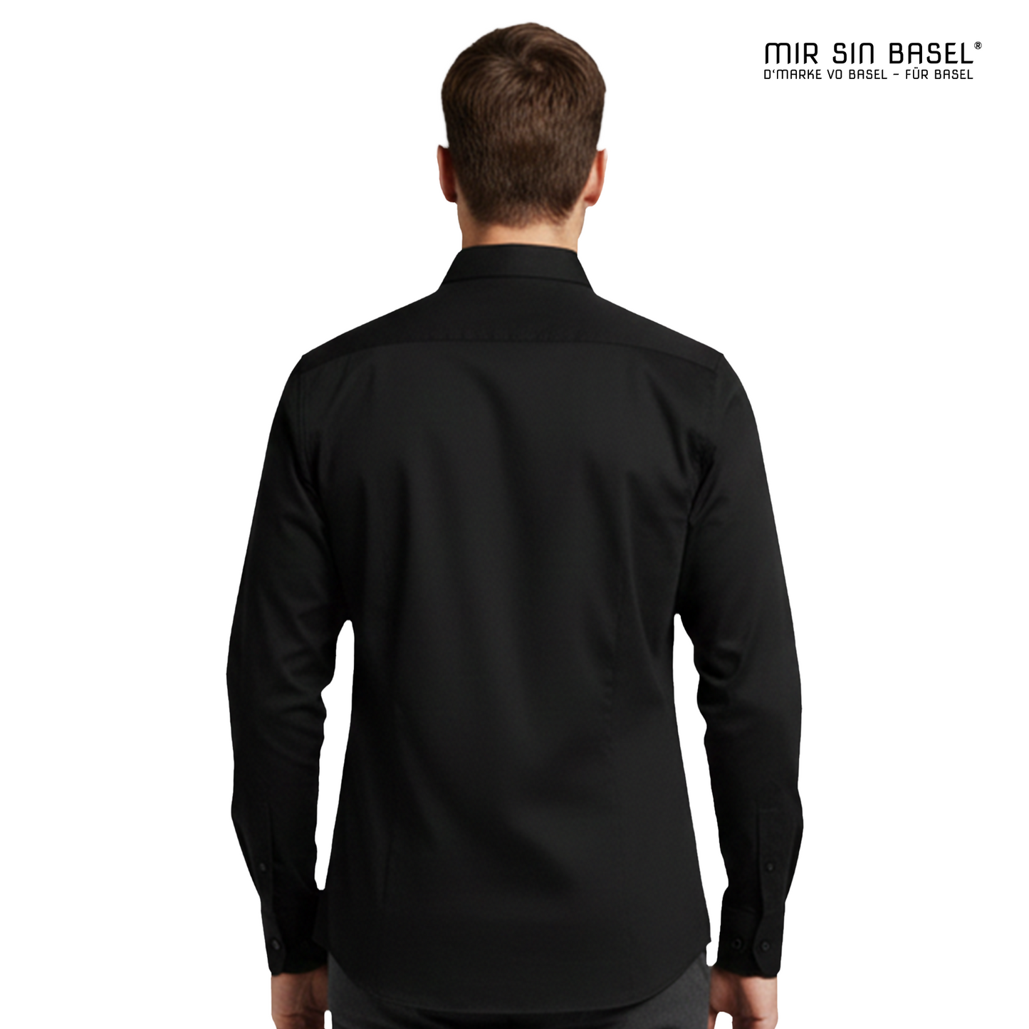 Hemd MIR SIN BASEL – Schwarz