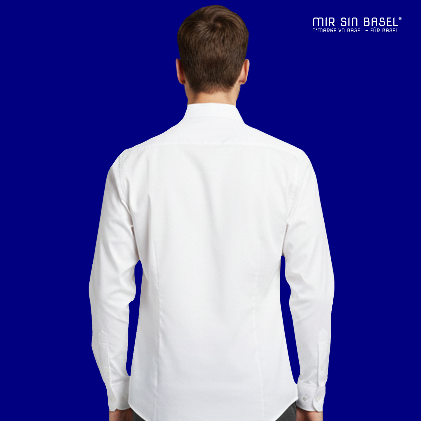 Hemd MIR SIN BASEL – Weiss
