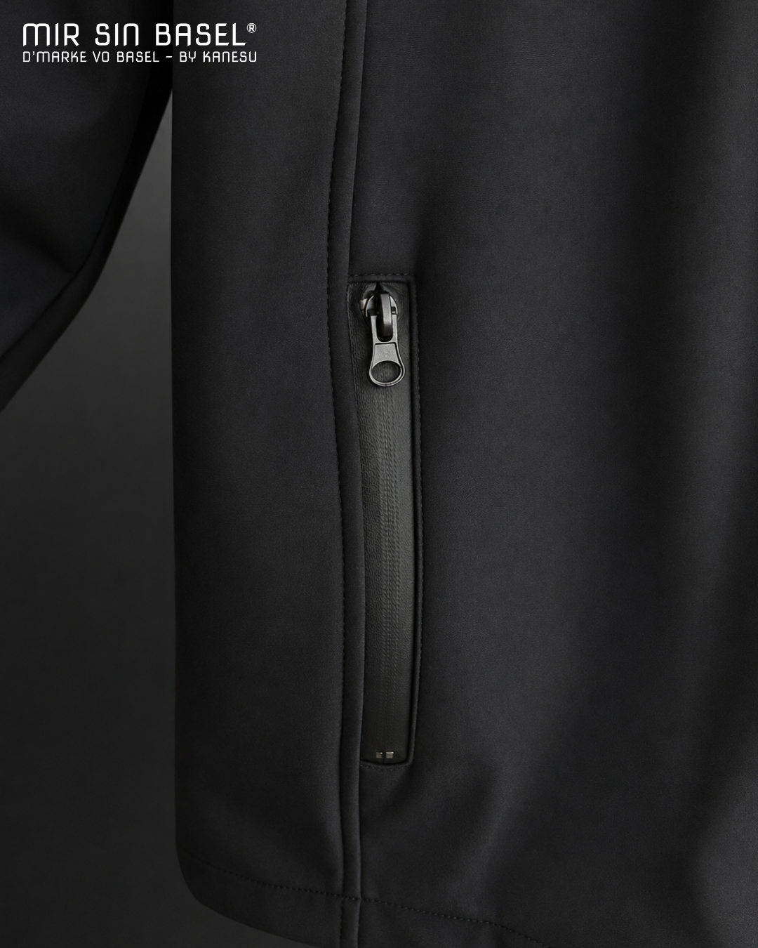 MIR SIN BASEL® Softshell Jacke - Unisex