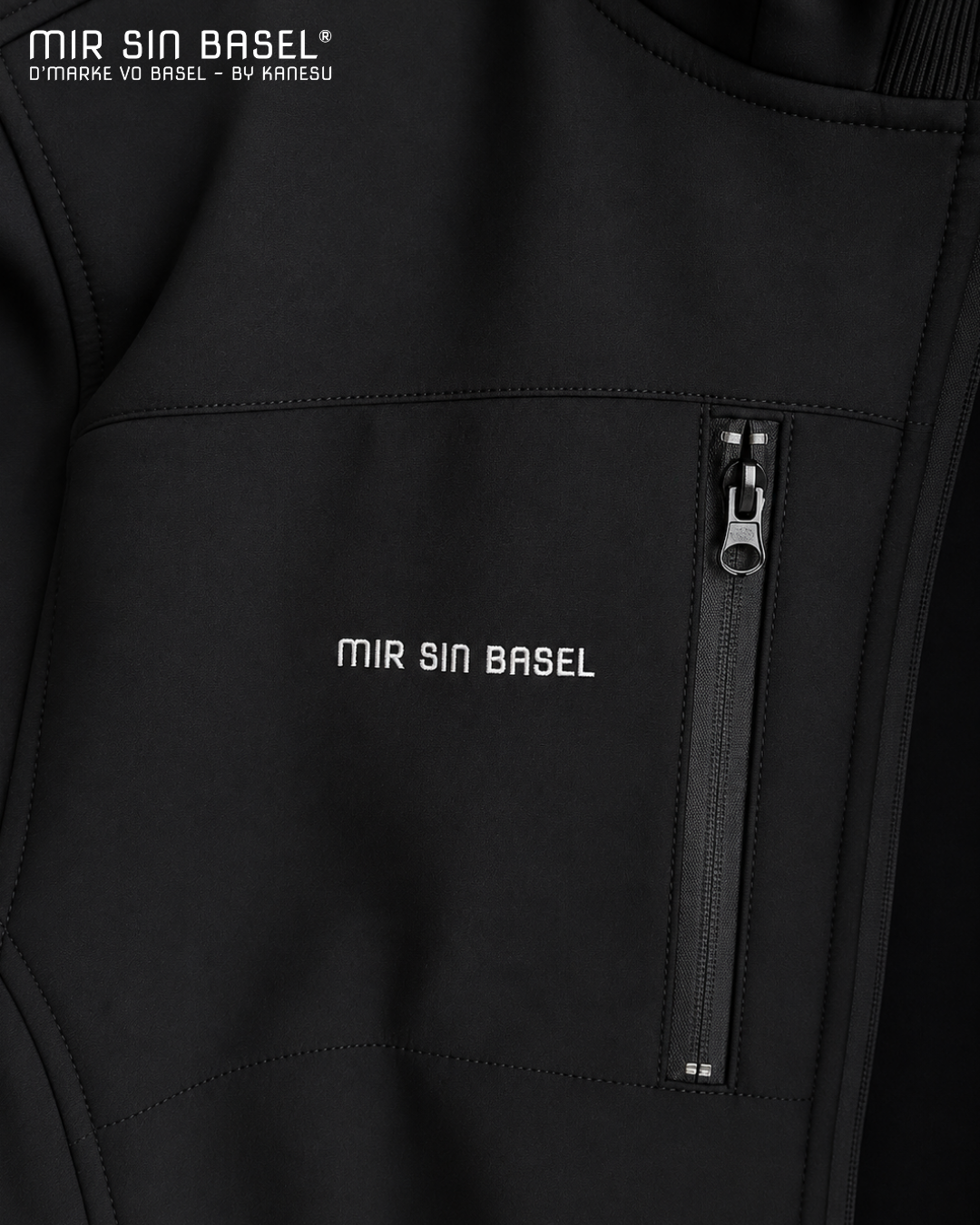 MIR SIN BASEL® Softshell Jacke - Unisex