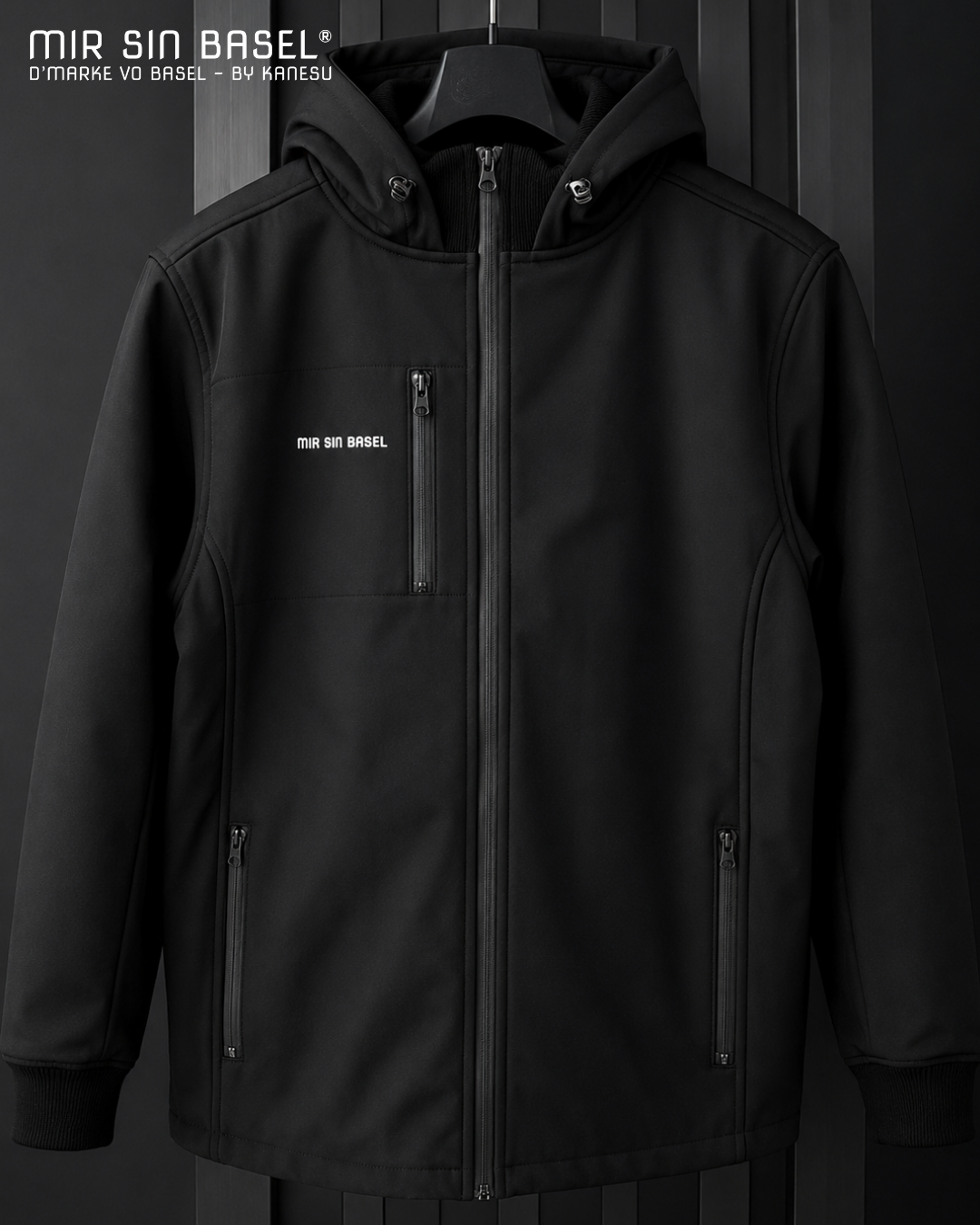 MIR SIN BASEL® Softshell Jacke - Unisex